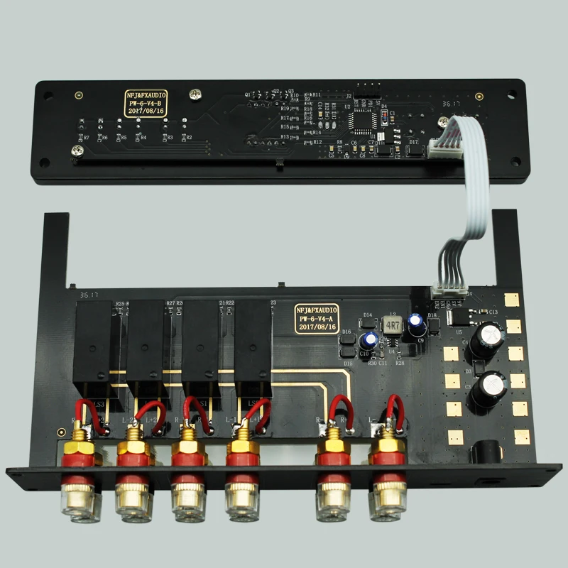 Новый FX-Audio PW-6 усилитель HIFI цифровой аудио переключатель селектор 2-полосный для