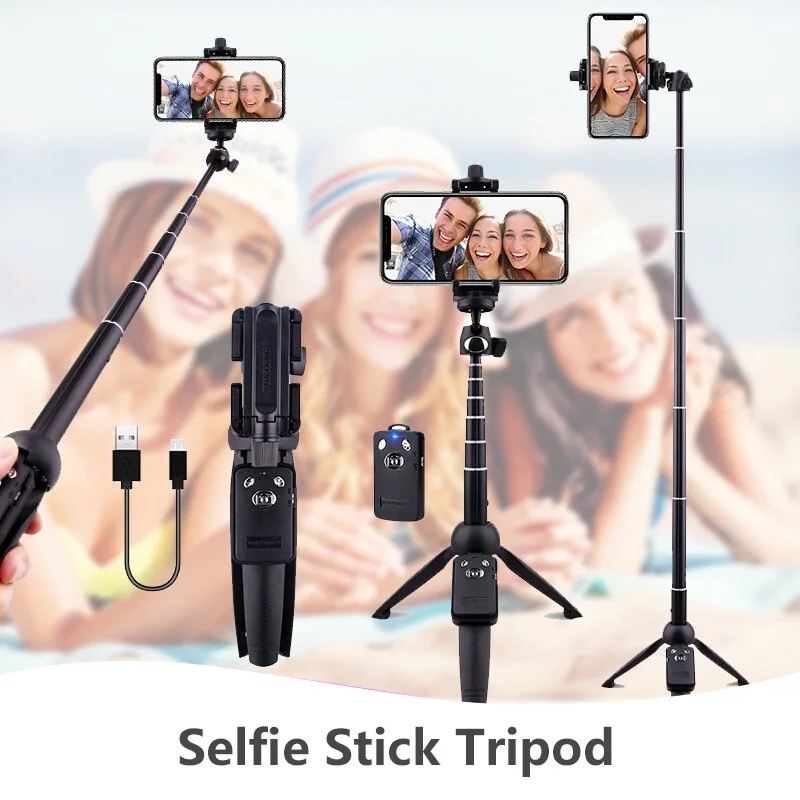 

Yunteng 9928 Tripod Selfie Stick Mobile Phone Universal Bluetooth Selfie Bracket For IPhone Xs Max/XS/XR/X/8 Plus/7/6 Plus