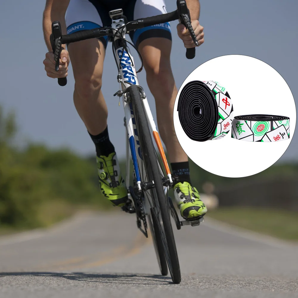 

2 Reels of Bike Handle Strap Anti-skid Straps Bike Handle Protection Straps