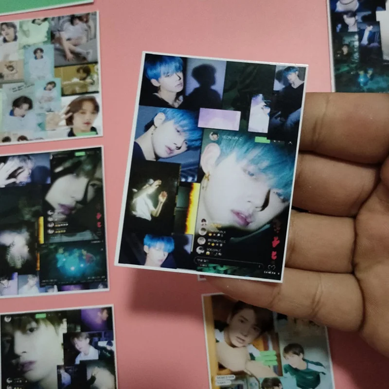 Новый 16 шт./компл. KPOP TXT новый альбом The Dream Chapter: Волшебная серия фото карты ПВХ