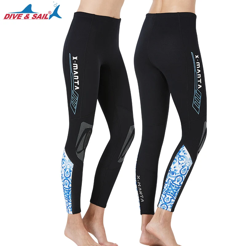Wetsuit Pants 3mm 2mm 1.5mm Neoprene Diving Snorkeling Scuba Surfing Leggings Swimming Trousers Canoe Tights Shorts Capris | Спорт и