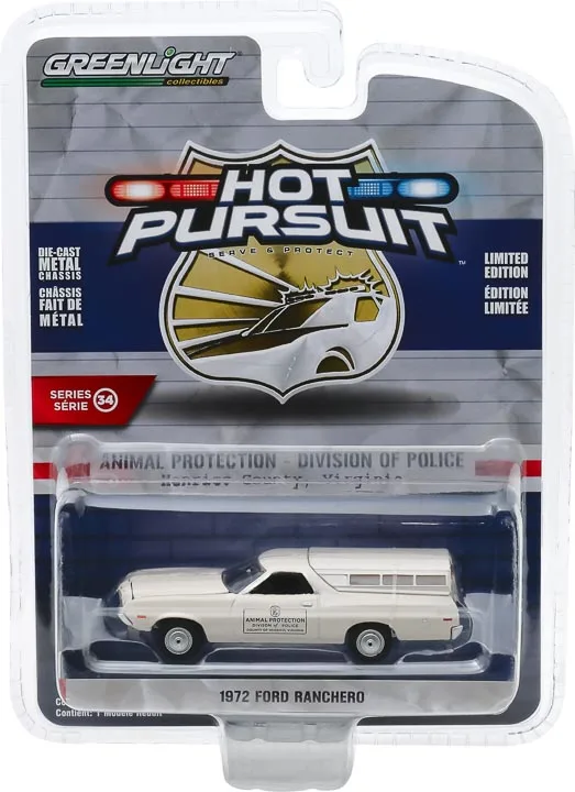 

Модель машинки GreenLight 1:64 1972 Fords, литой под давлением, коллекция