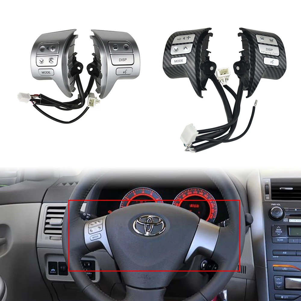 

Переключатель управления аудиосигналом на руль 84250-02200, аксессуары для интерьера автомобиля 84250-02110 84250-12010 для TOYOTA COROLLA 2007-2014