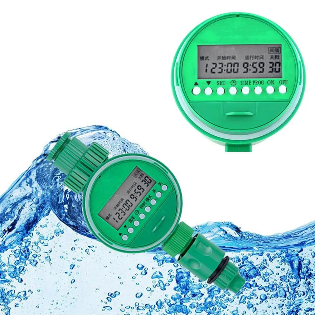 

Home Water Timer Garden Irrigation Controller 5548-16 Set Water Programs Automatic Electronic Solenoid valver Watering System