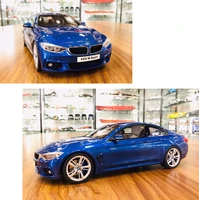 gt 118 bmw m435i blue 435 resin car model adult collectible toy limited edition