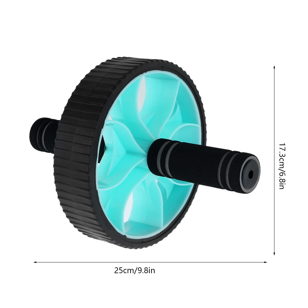 Тренажер для мышц живота AB ролик брюшного пресса колесо упражнений в тренажерном
