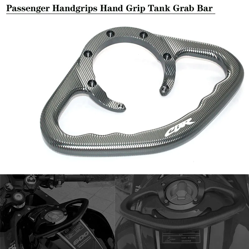 

Motorcycle Passenger Handgrips Hand Grip Tank Grab Bar Handles Armrest For Honda CBR600 F4I CBR600RR CBR 900RR 954RR CB1000R