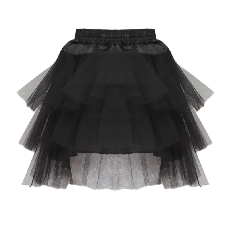 

2021 Hot Sale Girls Sweet Skirts White Black One Size Maid Wear Lolita Tutu Short Skirt Wedding Skirts Fashion For Women Skirts