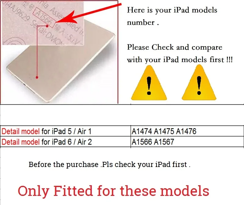 

Keyboard Case For iPad Air 1 Air 2 9.7 Cover with Keyboard Bluetooth Magnetic PU Leather Cover For iPad Air 1 2 Keyboard Case