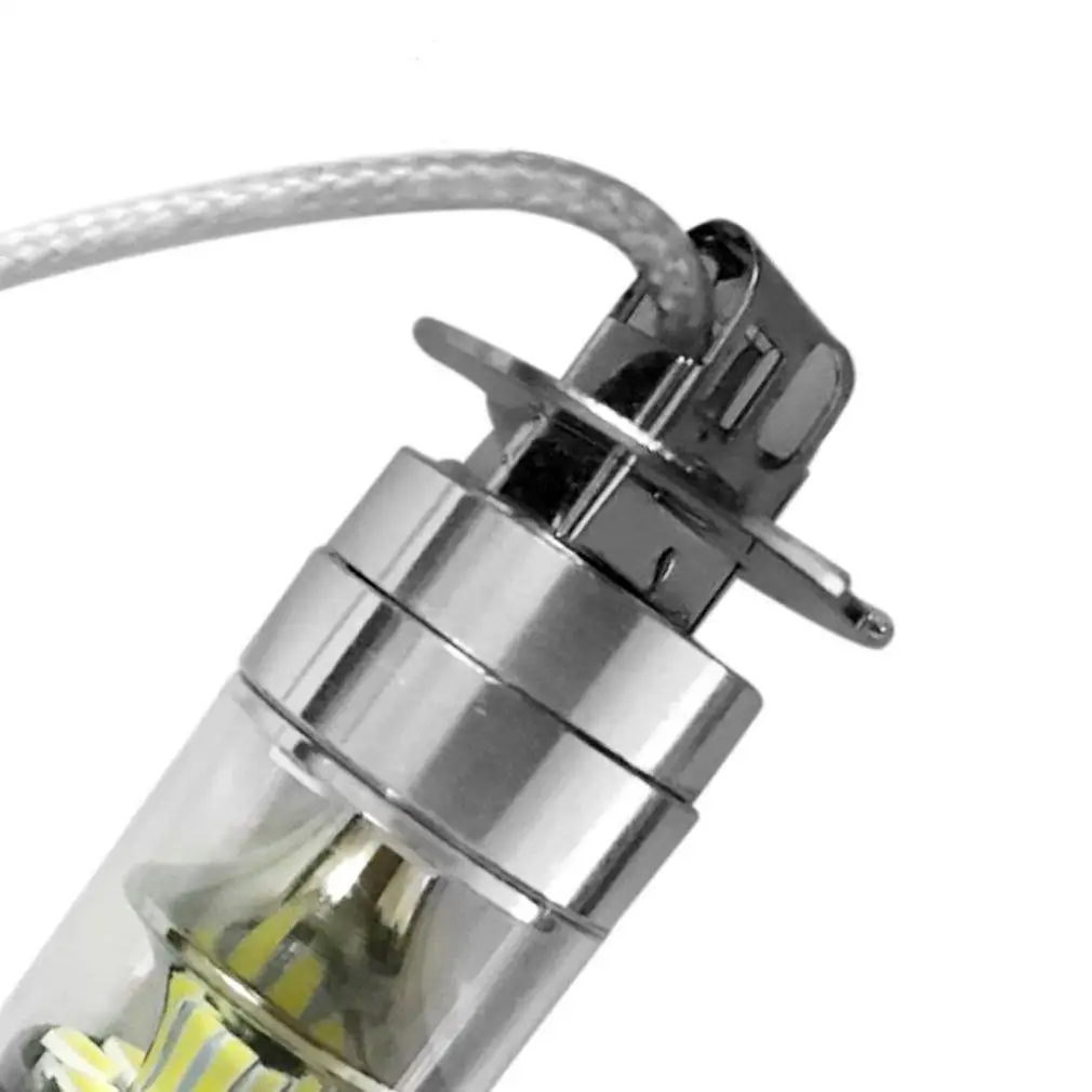 H3 100 W Высокая Мощность Авто Светодиодный Противотуманные фары дальнего света