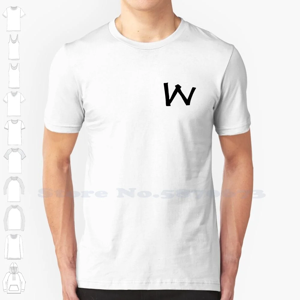 

W Letter (Tape Monogram) Custom Funny Hot Sale Tshirt Letter W Williams White Walker Wright Ward Watson Wood Washington Wallace