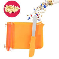 1set pill counting tray durable plastic practical counting tray pill cutter dispenser for pharmacist pharmacy technicians doctor