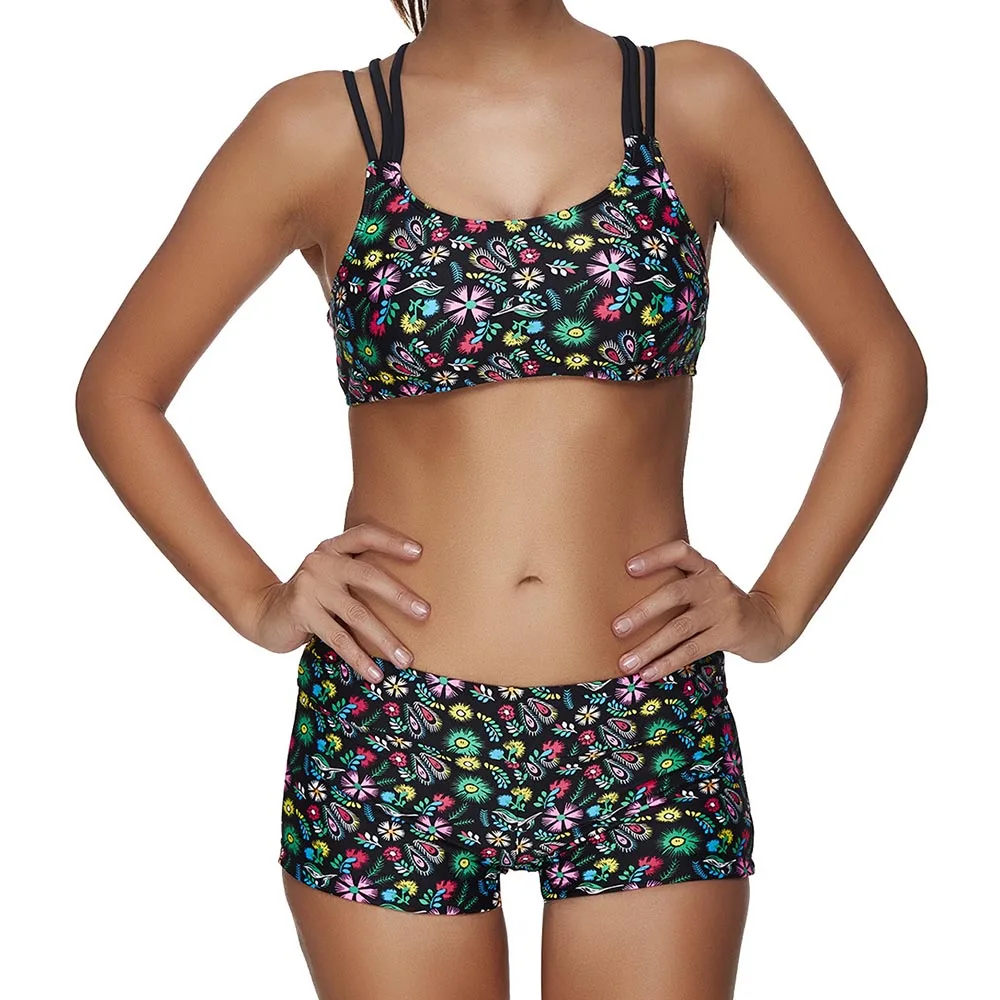 Купальщик плюс размер купальники женские купальник женский пуш ап swimsuit высокая талия для пляжа bikini set сплошной swimwear women черный закрытые танкини раздельный пляж стринги бикини