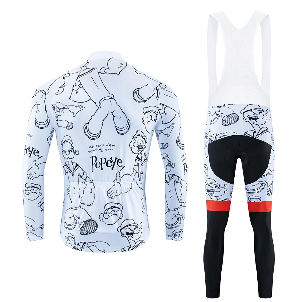 Забавный длинный комплект Джерси для велоспорта одежда Ropa Ciclismo MTB быстросохнущая