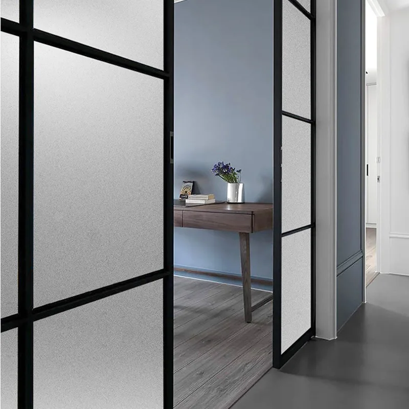 

5M/Roll Matte Window Film Stickers Glass Decorative UV Window Sticker Privacy Frosted Self Adhesive Film Window Decal for Glass