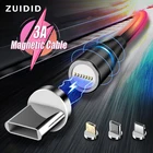 Магнитный кабель для передачи данных 3A Micro USB Тип C магнитные зарядные кабели магнитное зарядное устройство для iPhone Samsung Huawei Xiaomi Быстрая зарядка