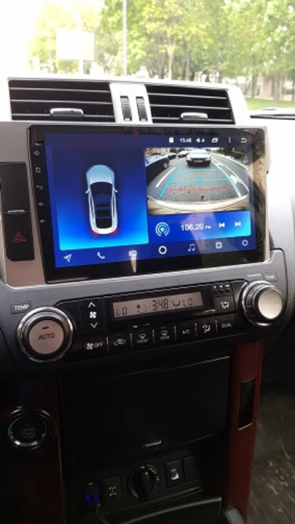 

GPS Navigation Radio player For Toyota Prado 150 2014-2017 Multimedia Auto Radio video Player stereo HeadUnit in dsp carpaly BT