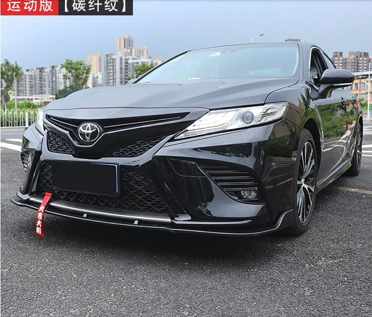 Для Camry Body kit спойлер- для Toyota Camry YDK ABS задний спойлер передний бампер диффузор защитные бамперы