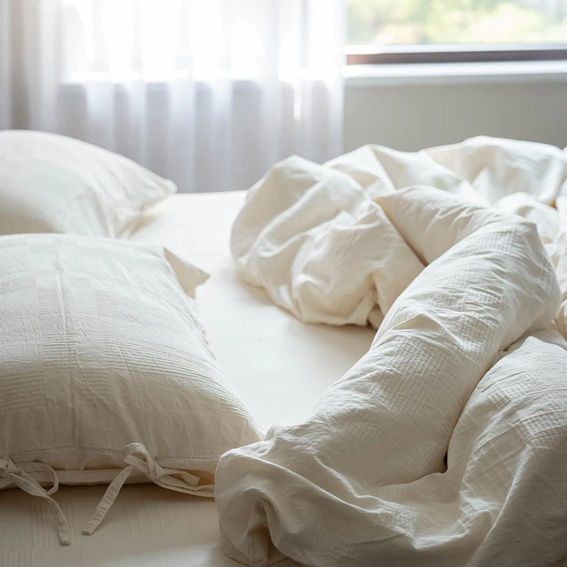 Простыня хлопковая простыня в японском стиле для постели и завтрака набор из