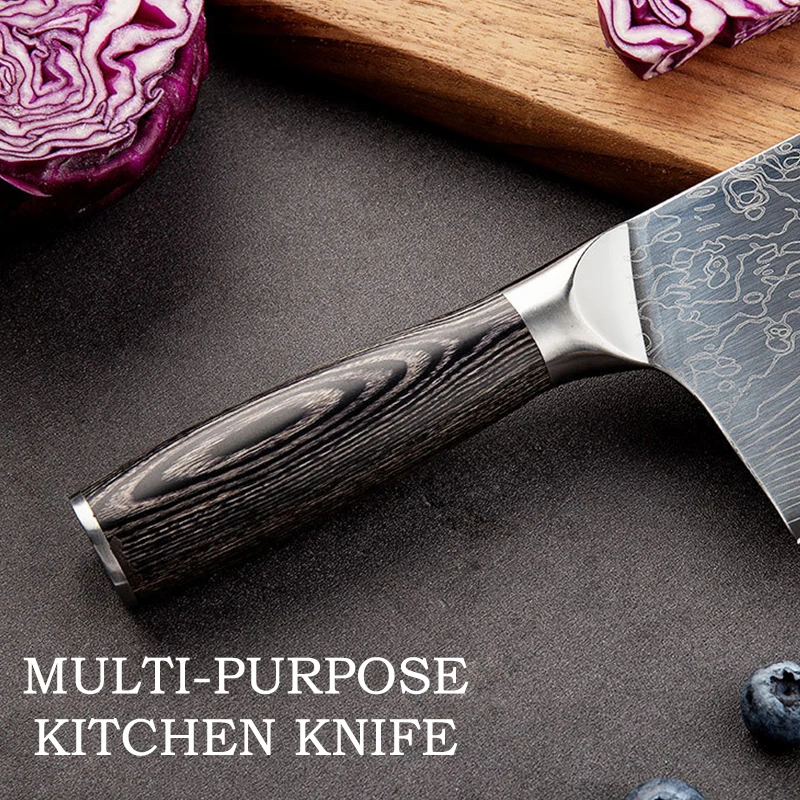 Китайский кухонный нож мясницкий ручной работы измельчитель шеф-повара из