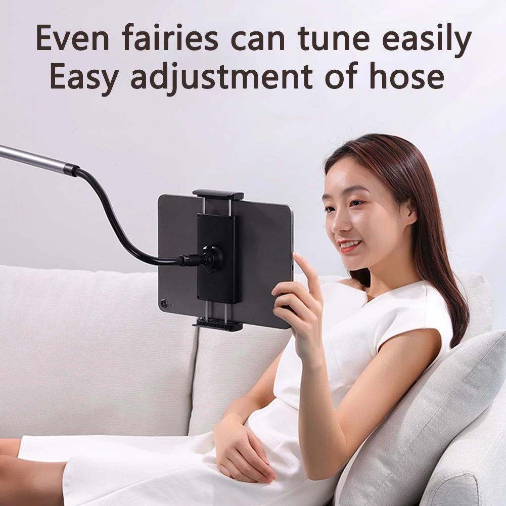 

Universal Lazy Mobile Phone Stand Holder Stents Flexible Bed Desk Table Clip Gooseneck Bracket For IPad IPhone Android 2021