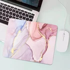 Kawaii коврик для мыши Gabinete Gamer Kовер игровые аксессуары клавиатура маленький розовый мрамор Varmilo компьютерный Настольный коврик аниме серый коврик для мыши