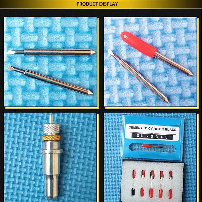 16 шт. 30 45 60 градусов плоттер для резки лезвия Roland виниловый резак ножи офсетная