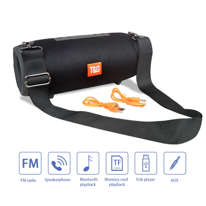 Портативный беспроводной Bluetooth динамик мощностью 20 Вт водонепроницаемый