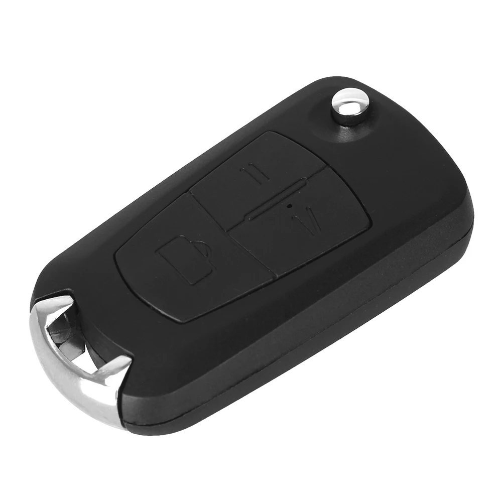Складной Дистанционный чехол KEYYOU с 3 кнопками и откидной крышкой для ключей