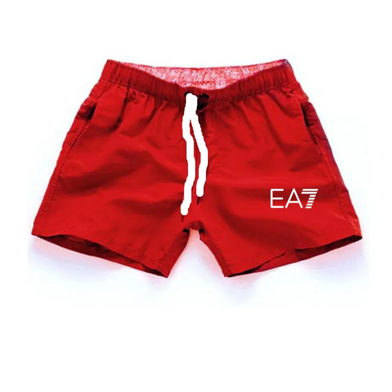 

Summer Casual Men Shorts Fitness Quick Dry Letter Print Harajuku Mesh Pocket Beach Shorts Fashion Sweatpants Joggers
