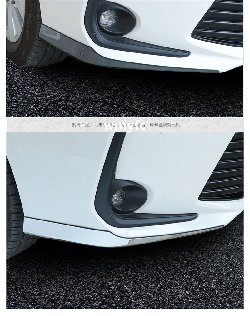 

Stainless Steel Front Corner Trims Bumper Decorative Cover for Toyota Corolla 2019-2021 Car Exterior Moulding Accessories