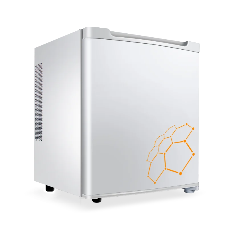 Холодильник Fuxin миниатюрный однодверный домашний бесшумный бесморозильный