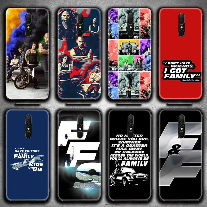 

Fast & Furious 9 Phone Case For Oppo A5 A9 2020 Reno2 z Renoace 3pro A73S A71 F11