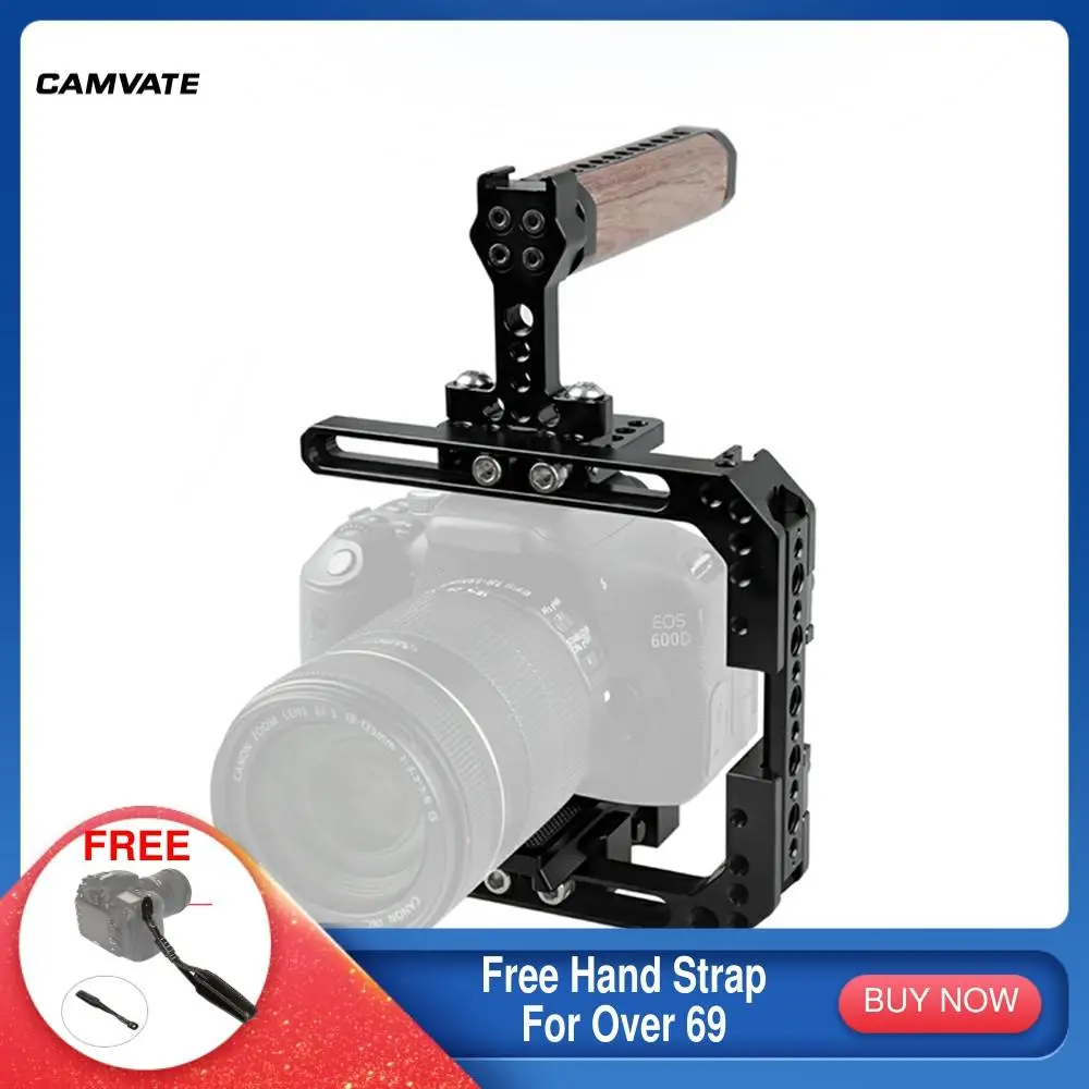 CAMVATE выдвижной штатив для камеры с быстроразъемной базовой пластиной Manfrotto и