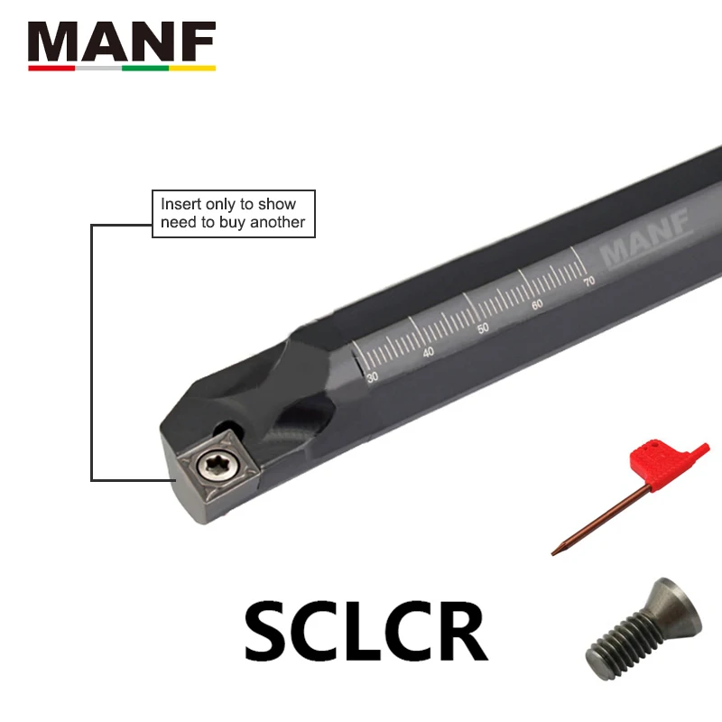 MANF токарный инструмент S10K-SCLCR06 S25S-SCLCR09 Держатель токарный сверлильный стержень Внутренний токарный держатель токарные инструменты резак