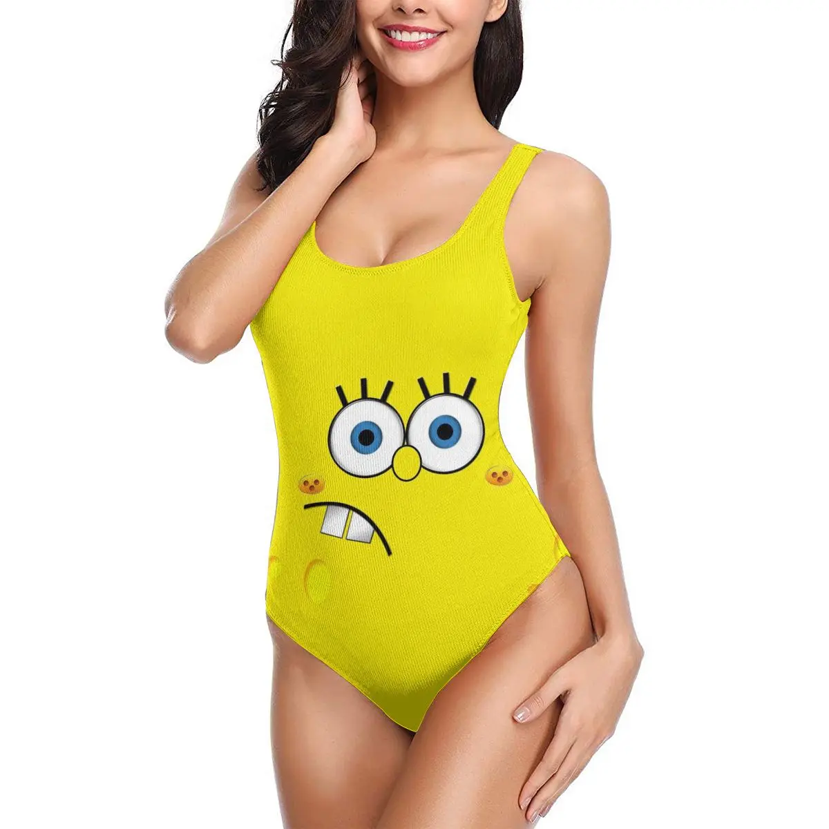 

women 2021 Exotic Bikinis Sponge7 Women Swimsuit One-Piece women's top Kawaii Anime Women bathing suit