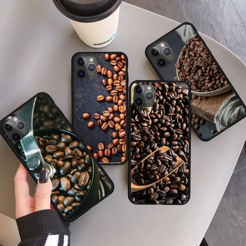 

Coffee beans Phone Case For iphone 12 11 13 7 8 6 s plus x xs xr pro max mini