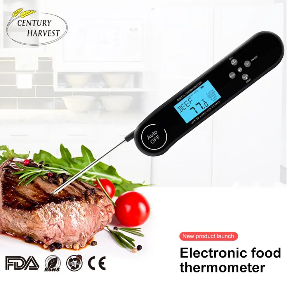 

Hot Sale Digital Kitchen Thermometer For Meat Water Milk Cooking Food Probe BBQ Electronic Oven Thermometer Kitchen Tools