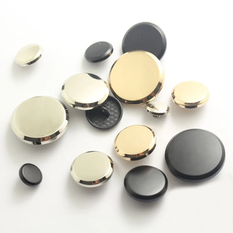 

100 шт. высококачественные Скошенные плоские металлические пуговицы ручной работы осветительные пальто Пуговицы для рубашек размеры все 12-25...