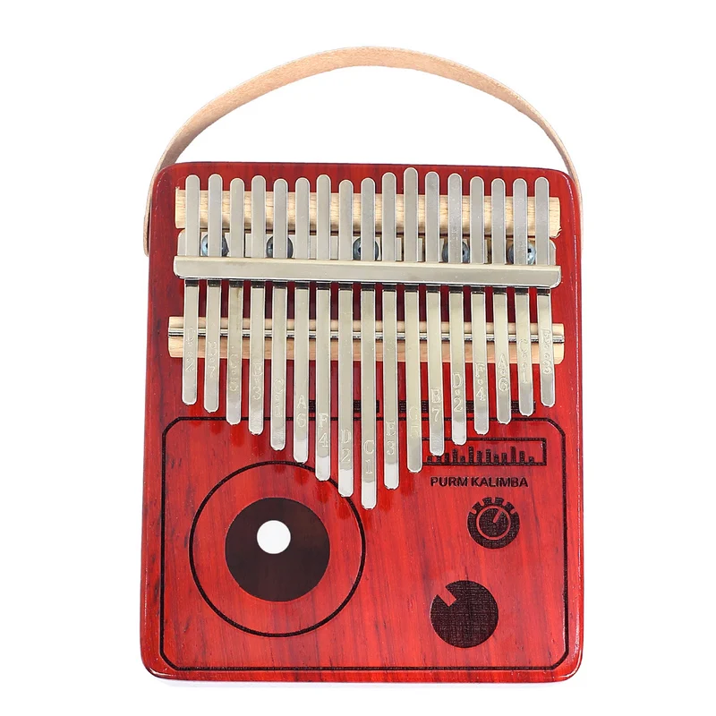 PURM Kalimba 17 клавиш пианино большой палец инструмент с Songbook тюнинговый молот evaprotector