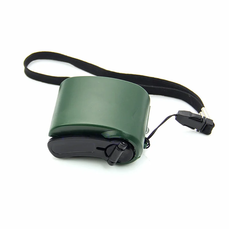 

1Pc Outdoor Emergency Mobile Phone Charger USB Charging Hand Crank Power Dynamo Portable For Phone Hiking Camping Accessories