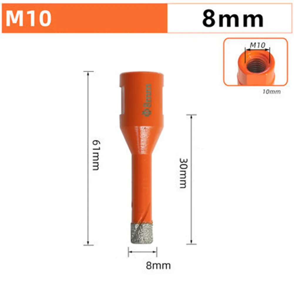 

1pc Core Drill 6-65mm Diamond Drill Bit Dry/wet Durable Glass Porcelain