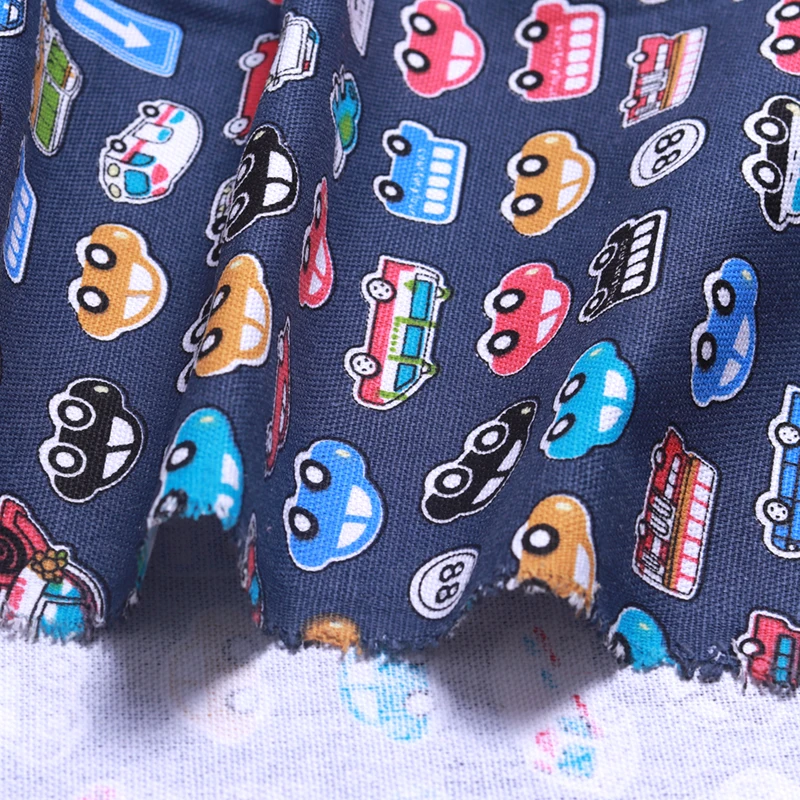 

Cartoon Car Series Cotton Canvas Fabric,Handmade Fabric Cloth For Sofa Curtain Bag Home Decoration Material,100cmx150cm