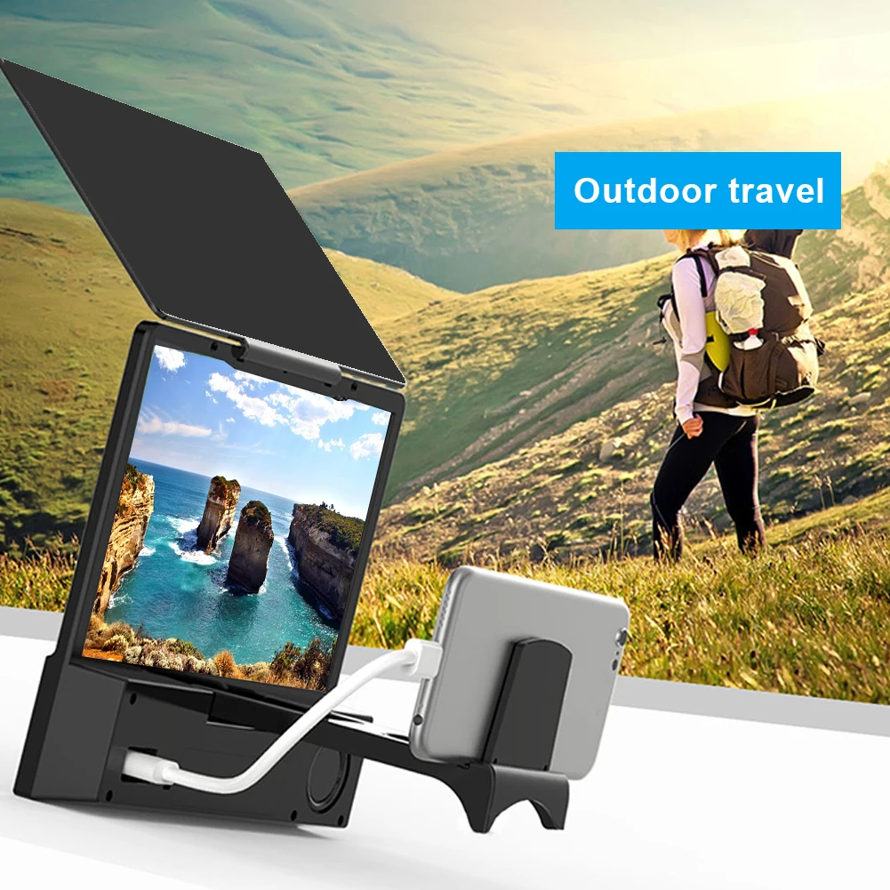 8 дюймовый мобильный телефон усилитель экрана аудио Bluetooth соединение