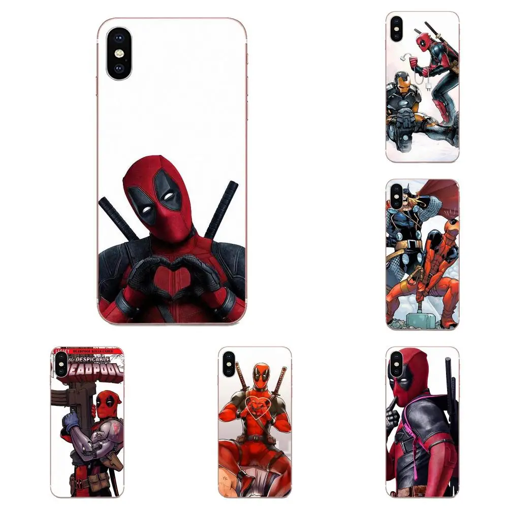 Супер классные Marvel фильма Дэдпул рубашки для htc Desire 530 626 628 630 816 820 830 один A9 M7 M8 M9 M10 E9