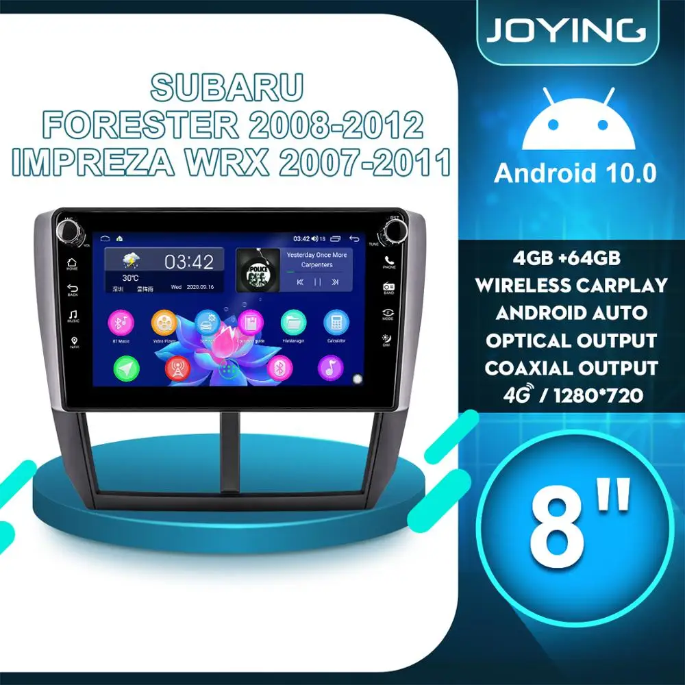 8 &quotАвтомобильный Android 10 радио авто мультимедийный плеер магнитофон GPS навигация