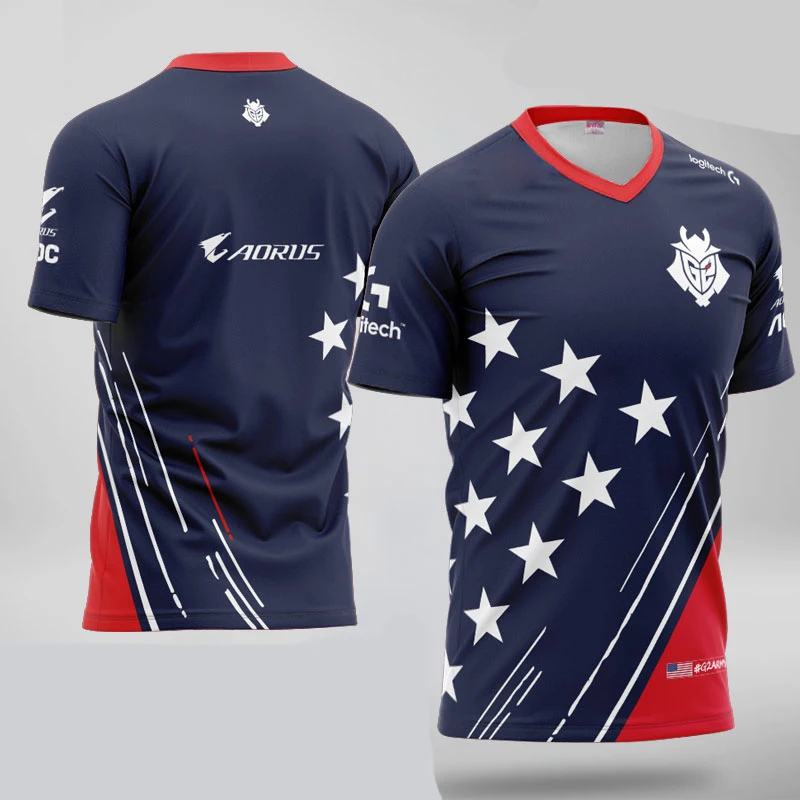 3d летняя футболка с изображением героев мультфильма League Of Legends G2 Game Camiseta Bystander 6xl -