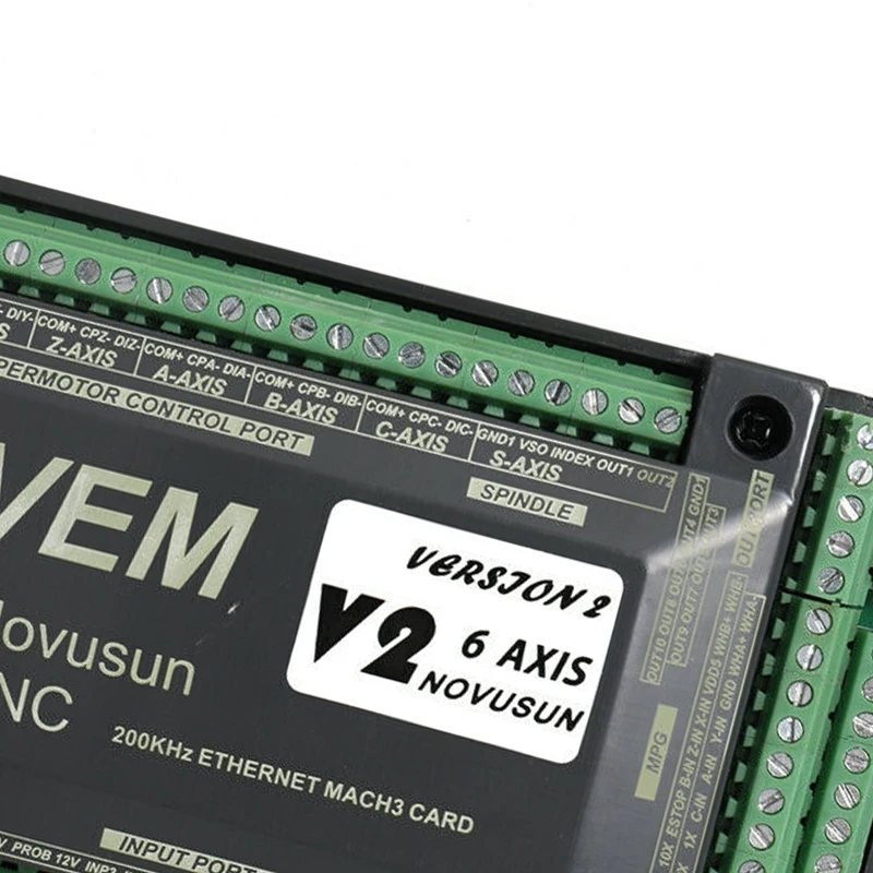 for NVUM 6 Axis Cnc Engraver Mach3 USB Card 300KHz CNC Drilling Machine Motion Control Breakout Board | Обустройство дома
