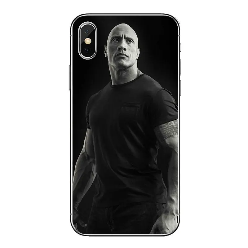 Прозрачные мягкие чехлы Dwayne Johnson The Rock USA Star для Samsung Galaxy A5 A6 A7 A8 A9 J4 J5 J7 J8 2017 2018 Plus Prime |