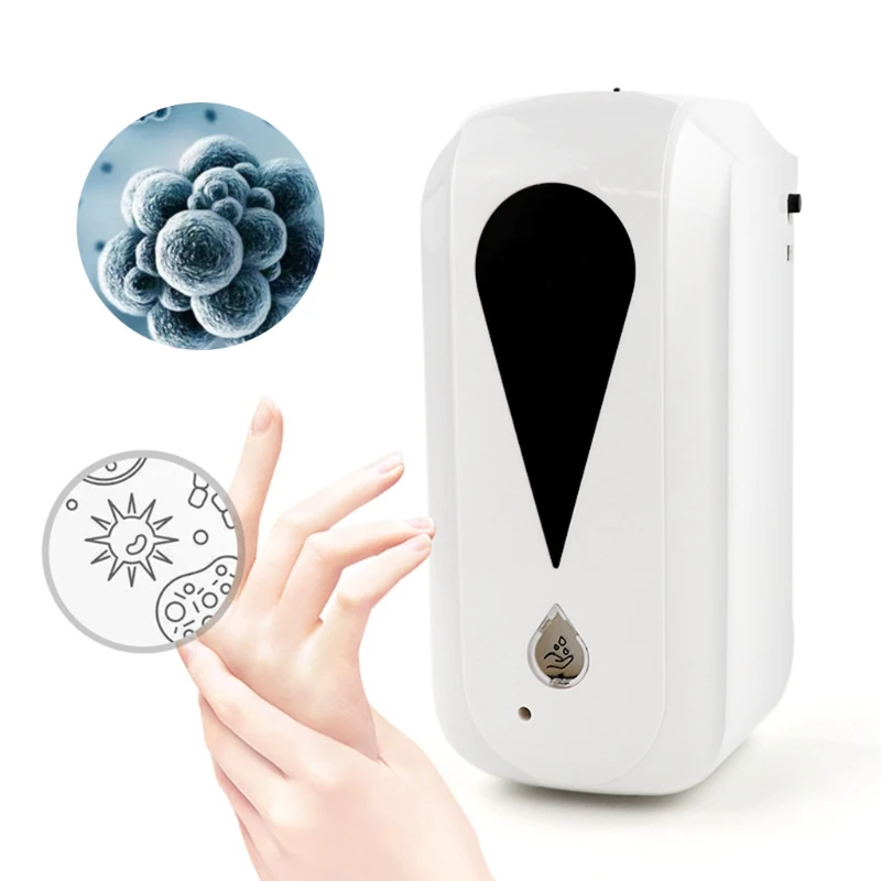 

Wall-mounted Sensor Spray Hand Sanitizer Touchless Hand Disinfection Machine 1200ml Automatic Soap Dispenser